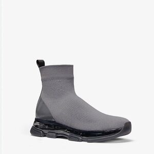 Michael Kors Kendra Reflective Stretch Knit Sock Sneaker